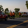 Corpo de Bombeiros faz mais uma ao de preveno aos incndios florestais em Chapada dos Guimares nesta tera-feira (04)